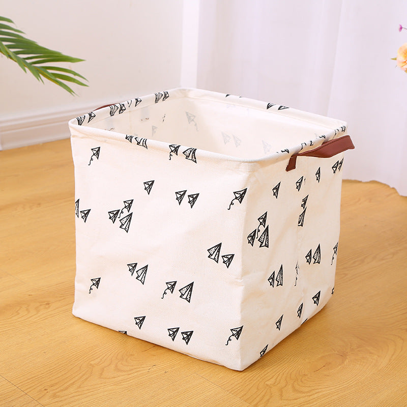 Wholesale Canvas Square Toy Storage Bags